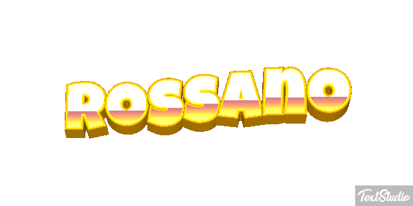 Rossano Текстовый эффект