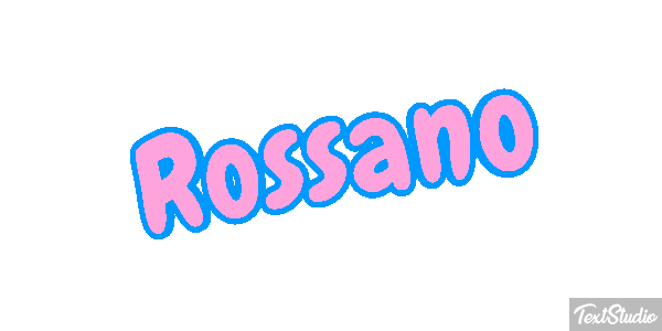 Rossano Текстовый эффект