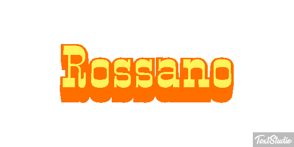 Rossano Текстовый эффект