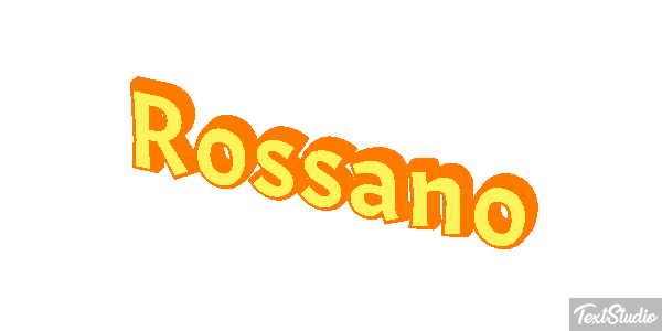 Rossano Текстовый эффект
