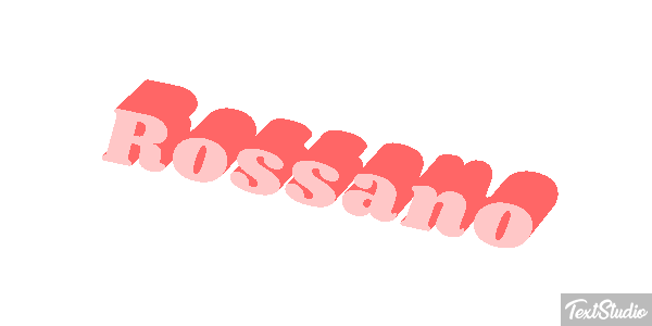 Rossano Текстовый эффект