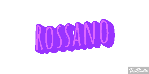 Rossano Текстовый эффект