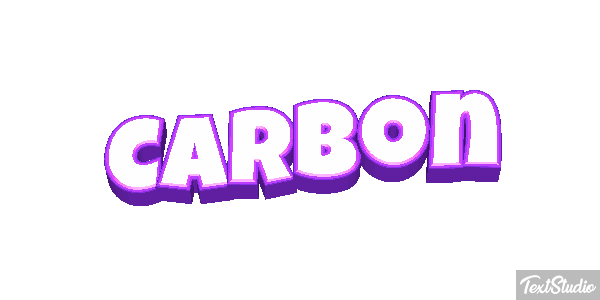 Carbon Tekst effect