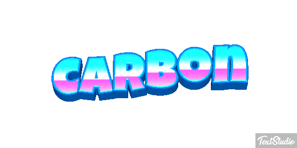 Carbon Tekst effect