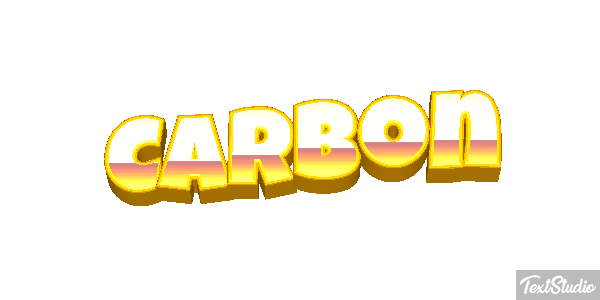 Carbon Tekst effect