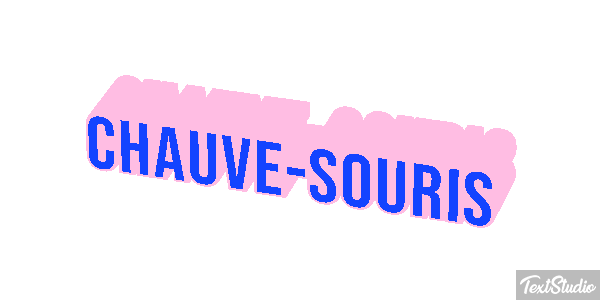 Chauve-Souris Effet de texte