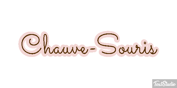 Chauve-Souris Effet de texte