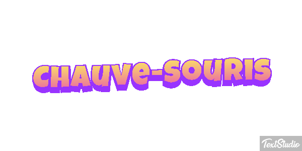 Chauve-Souris Effet de texte