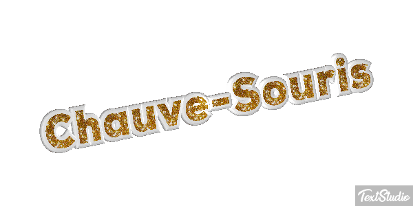 Chauve-Souris Effet de texte