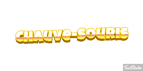 Chauve-Souris Effet de texte