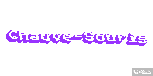 Chauve-Souris Effet de texte