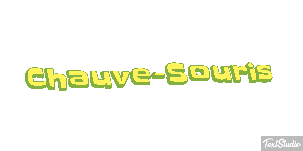 Chauve-Souris Effet de texte