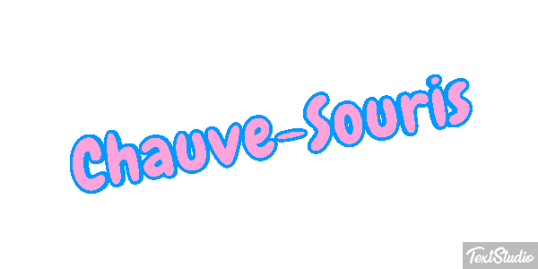 Chauve-Souris Effet de texte