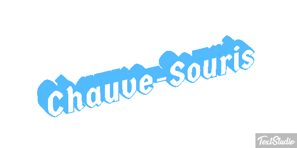 Chauve-Souris Effet de texte