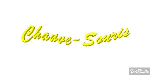 Chauve-Souris Effet de texte