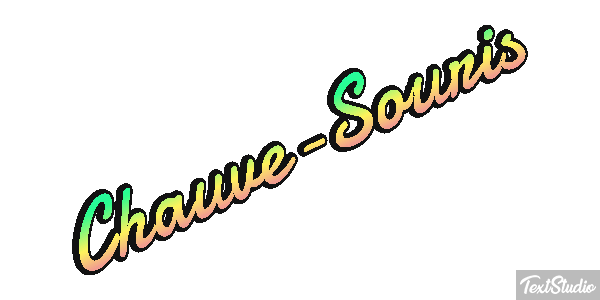 Chauve-Souris Effet de texte