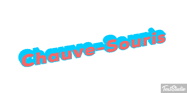 Chauve-Souris Effet de texte