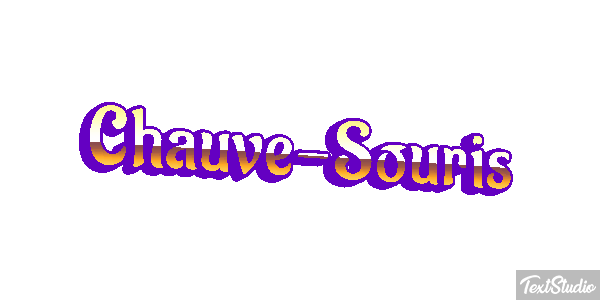 Chauve-Souris Effet de texte