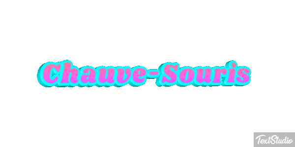 Chauve-Souris Effet de texte