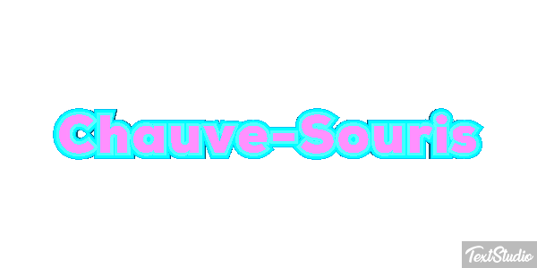 Chauve-Souris Effet de texte