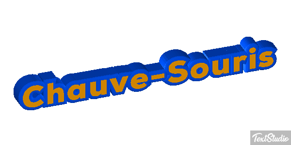 Chauve-Souris Effet de texte