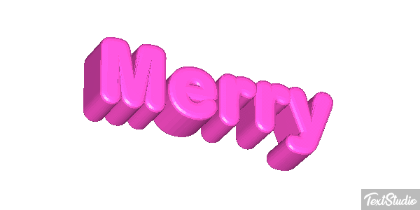Merry Efecto de texto