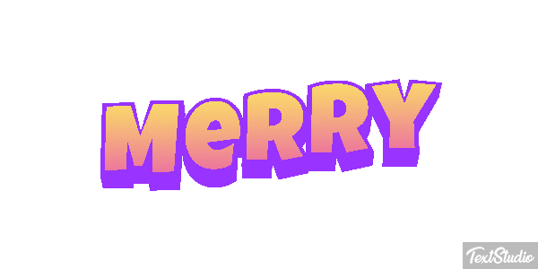 Merry Efecto de texto