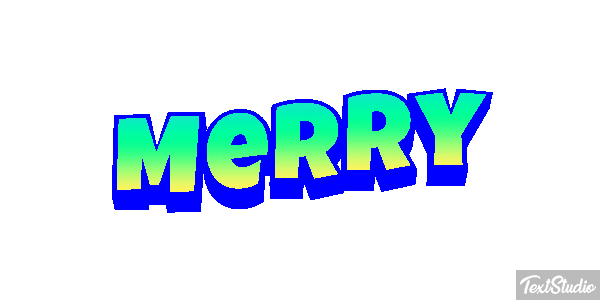 Merry Efecto de texto