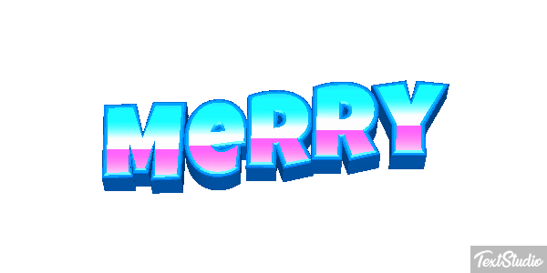 Merry Efecto de texto