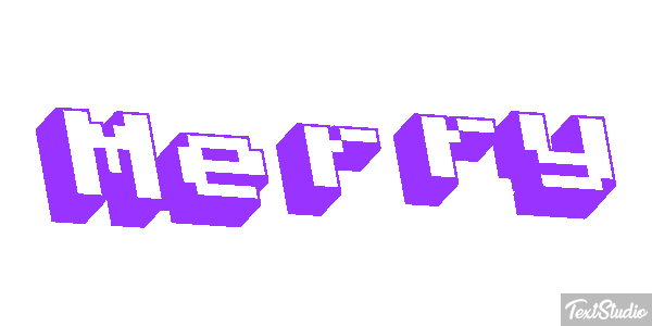 Merry Efecto de texto