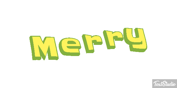Merry Efecto de texto