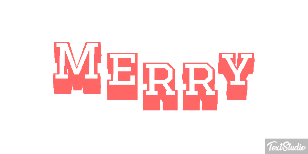 Merry Efecto de texto