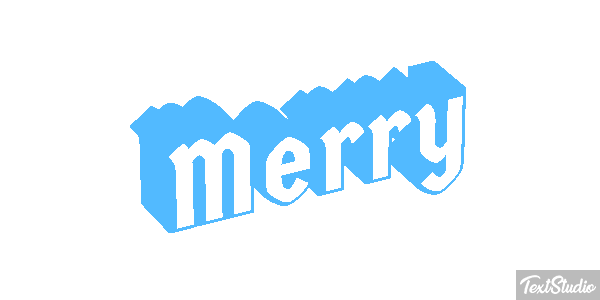 Merry Efecto de texto