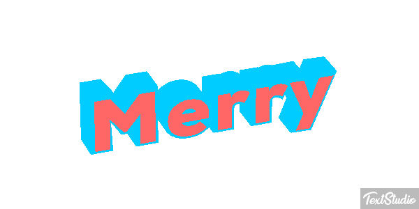 Merry Efecto de texto