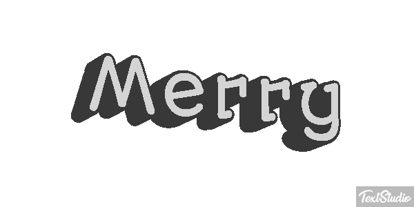 Merry Efecto de texto