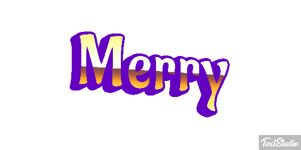 Merry Efecto de texto