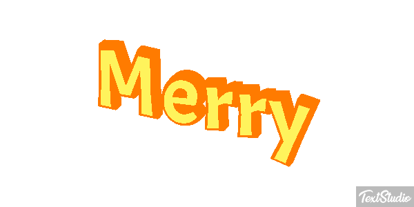 Merry Efecto de texto