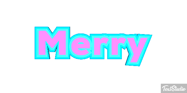 Merry Efecto de texto