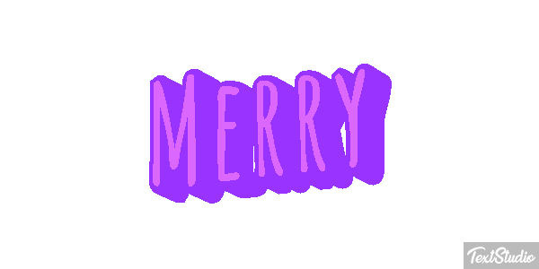 Merry Efecto de texto