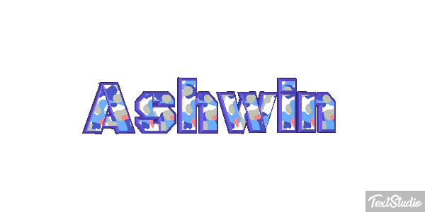 Ashwin Text effect