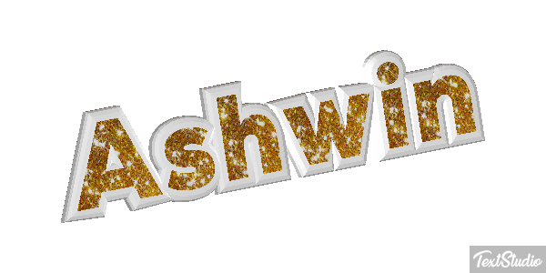 Ashwin Text effect