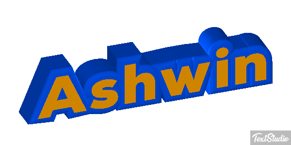Ashwin Text effect
