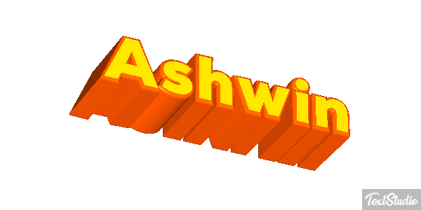 Ashwin Text effect