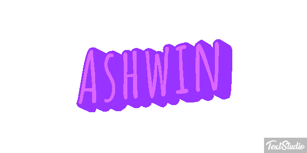 Ashwin Text effect