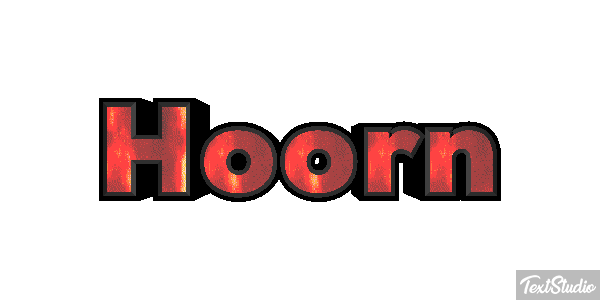 Hoorn Tekst effect