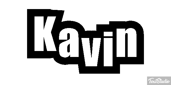 Kavin Efecto de texto