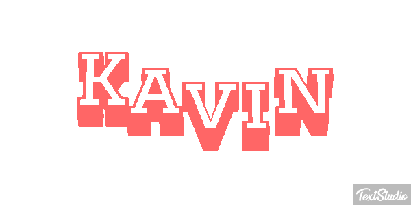 Kavin Efecto de texto