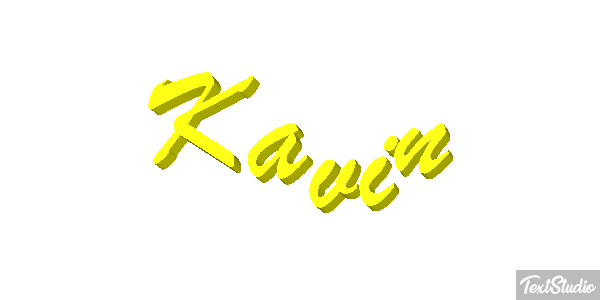 Kavin Efecto de texto