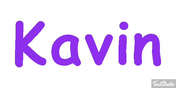 Kavin Efecto de texto