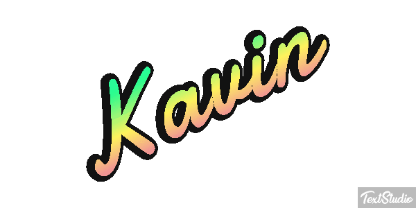 Kavin Efecto de texto